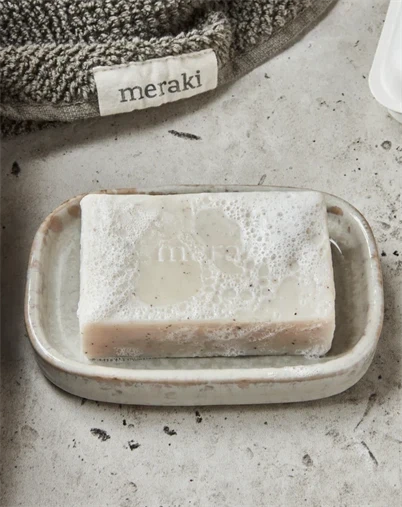 Meraki - Sesame Scrub Sæbebar - 100g
